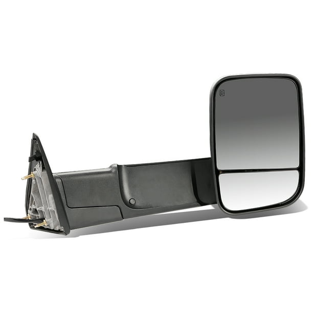 Trail Ridge Tow Mirror Power Folding Heated Turn Signal Puddle Black RH for Ram Trail Ridge Tow Mirror Power Folding Heated Turn Signal Puddle Black RH for Ram
